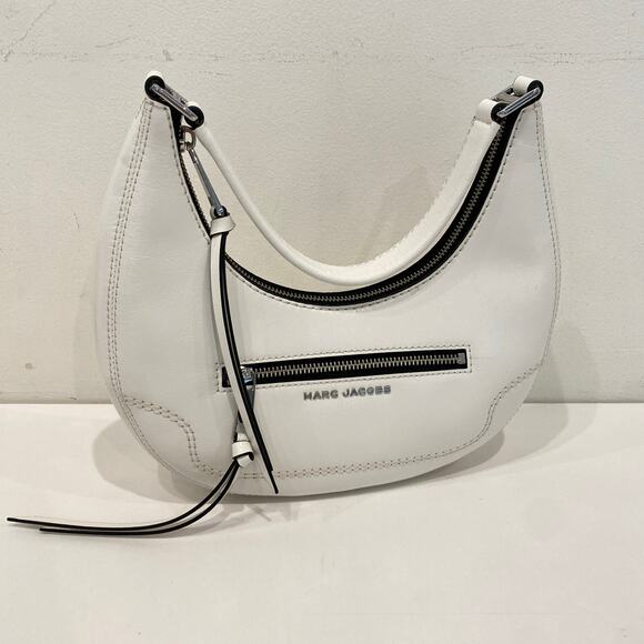 NWT Marc Jacobs Small Crescent Shoulder Bag 4P4HSH001H01 IN COTTON